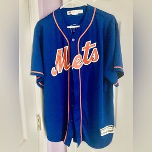 Youth Majestic New York Mets deGrom #18 Embroidered Jersey size XL NWOT